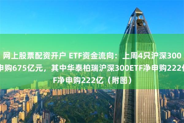 网上股票配资开户 ETF资金流向：上周4只沪深300ETF获净申购675亿元，其中华泰柏瑞沪深300ETF净申购222亿（附图）